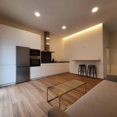 Redondela Apartments - Bedroom, Bathroom & Kitchen Exterior photo